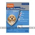 Hartz Ultra Guard (Plus) Collar for Puppies - ошейник от блох и клещей для щенков, белый, для шеи до 38 см