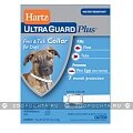 Hartz Ultra Guard (Plus) Collar for Dogs - ошейник от блох и клещей для собак, белый, для шеи до 58 см